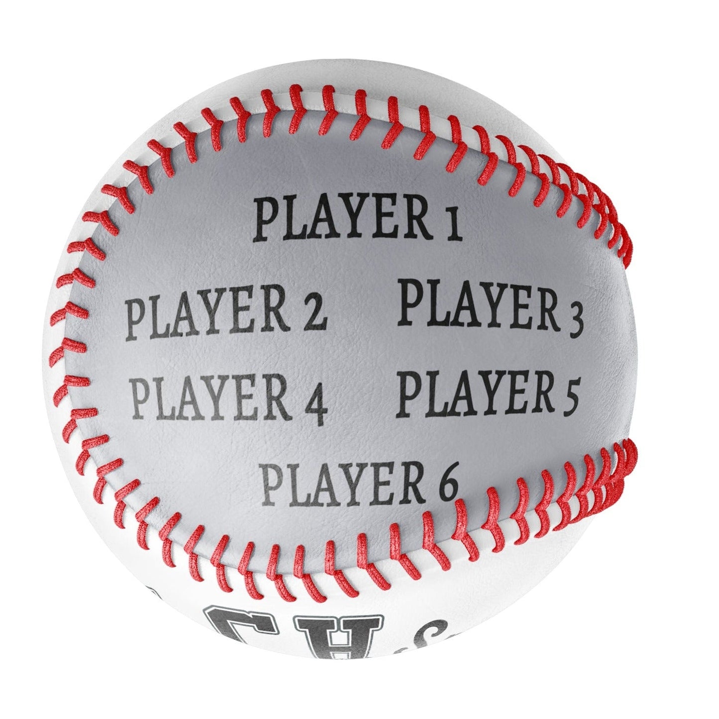 Personalized White Coach Gift Photo Baseballs