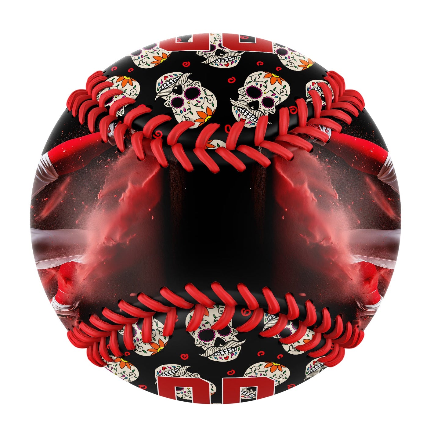 Custom Carter Skull Photo Baseballs