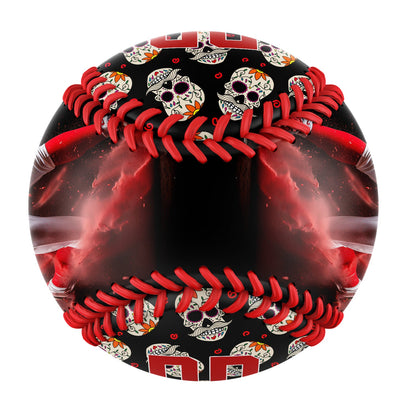 Custom Carter Skull Photo Baseballs