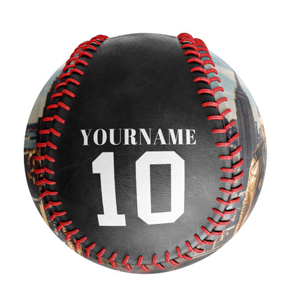 Custom Black Truck Photo Baseballs