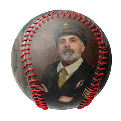 Personalized 2 Military Photo Baseballs