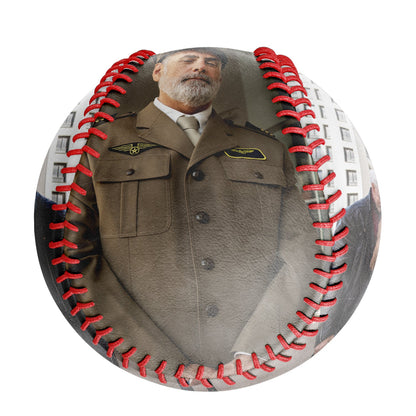 Personalized 2 Military Photo Baseballs