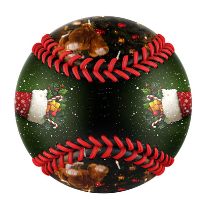 Custom Christmas Socks Gift Photo Baseballs