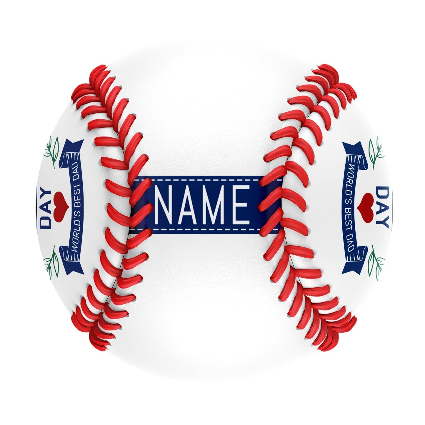 Personalized Dad Grandpa Photo Name Baseballs,Father's Day Gift