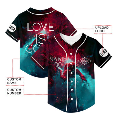 Custom Astronaut Rave Baseball Jersey For EDM EDC Festivals